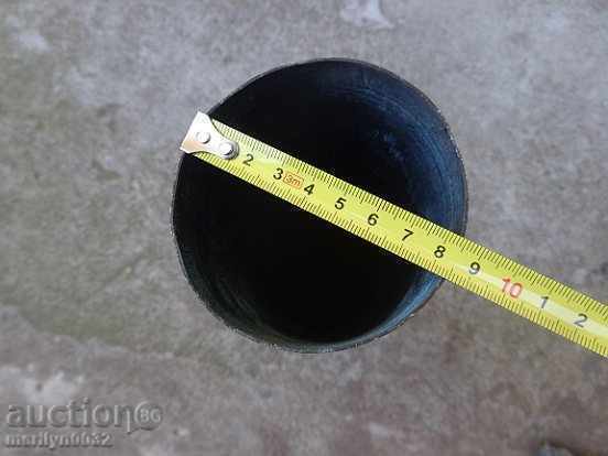 Auction Old shell from a projectile, a vase, a cannon, a top Auction Old shell from a projectile, a vase, a cannon, a top