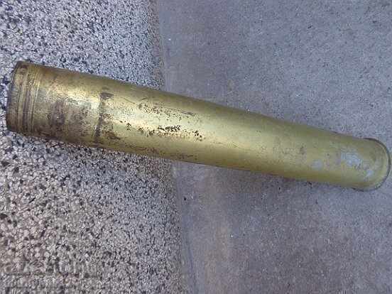 Old shell from a projectile, a vase, a cannon, a top - 7 Old shell from a projectile, a vase, a cannon, a top - 7