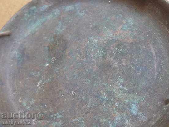 Delivery of Bulgarian bronze scale palanza scale scales beginning of the 20th century Delivery of Bulgarian bronze scale palanza scale scales beginning of the 20th century