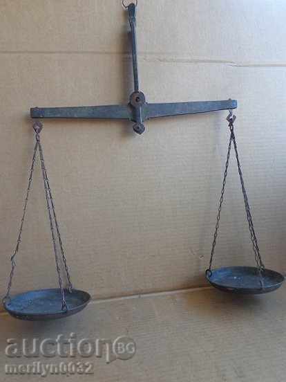 Bulgarian bronze scale palanza scale scales beginning of the 20th century - 6 Bulgarian bronze scale palanza scale scales beginning of the 20th century - 6