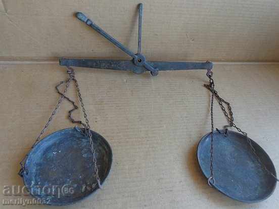 Bulgarian bronze scale palanza scale scales beginning of the 20th century - 7 Bulgarian bronze scale palanza scale scales beginning of the 20th century - 7
