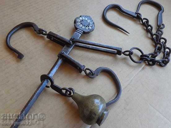 Auction Ottoman scales with top scale scales weighing scales Auction Ottoman scales with top scale scales weighing scales