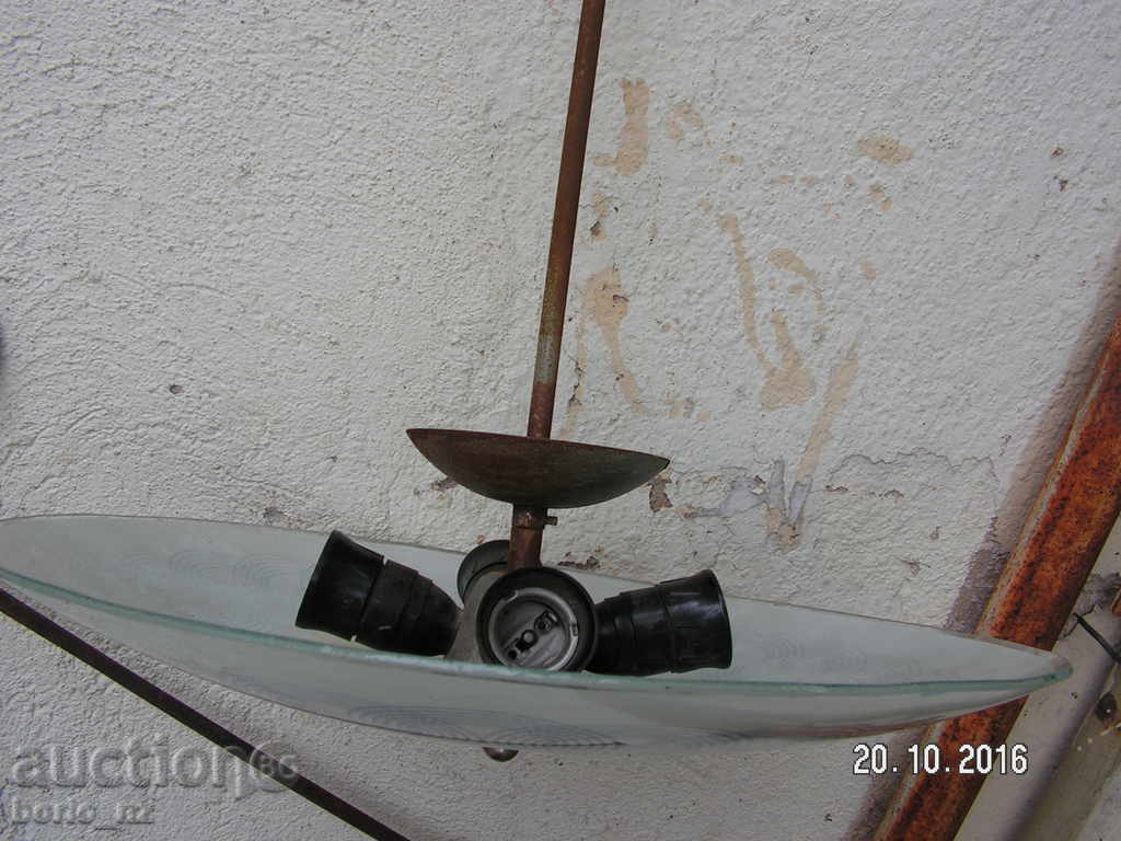 6841. BEAUTIFUL STAR POLYLEYE ABUZHUR GLASS with price 21.00 BGN | € 10.74