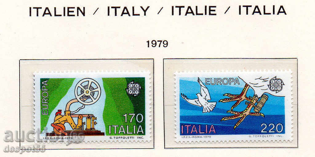1979. Ιταλία. Ευρώπη. Ιστορία ταχυδρομείου.