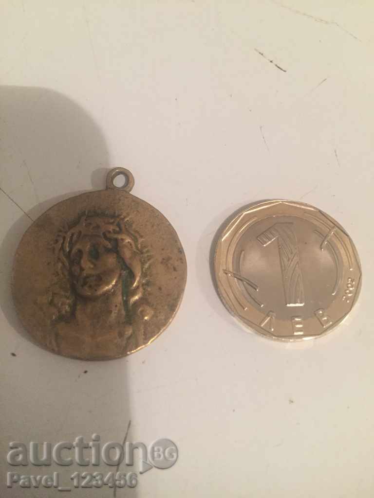 very old medallion