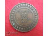 10 centimes 1911 A Tunisia