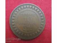 10 centimes 1917 A Tunisia
