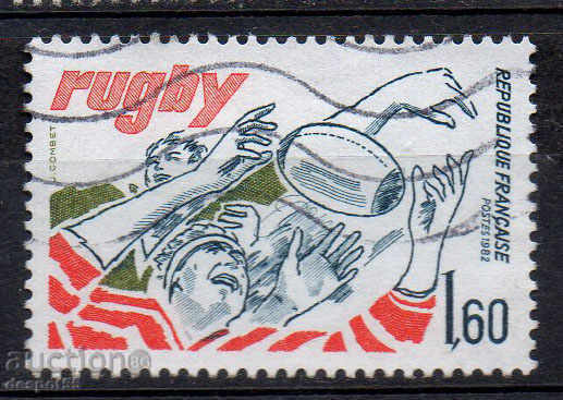 1982. Franța. Rugby.