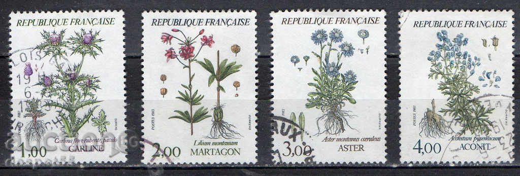 1983. Franța. Natura Franței. Prima serie.