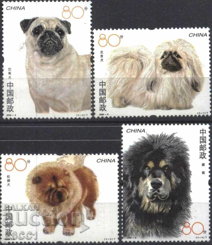 Чисти марки Кучета  2006  от Китай