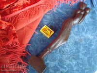 Lemn de trandafir - Africa. artă?" TANĂRĂ Naomi "Înălțimea.410mm