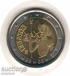 2 евро  2005г Испания