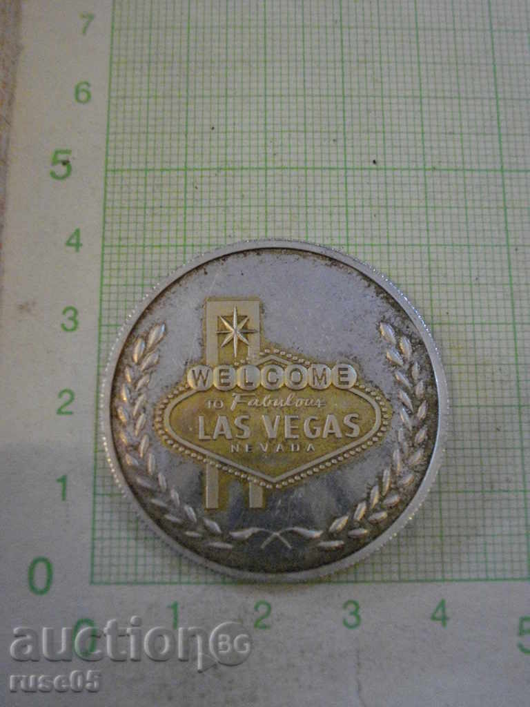 Monedă de argint / 24,8 grame. - 900 BC / De la Las Vegas.