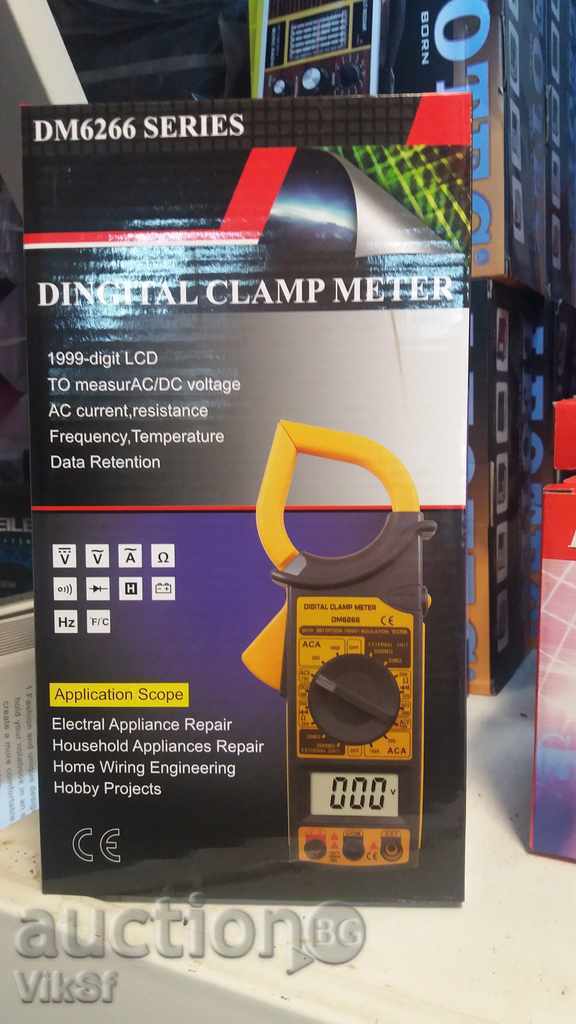 Digital multimeter DM6266 type amperk with price 23.00 BGN | € 11.76 Digital multimeter DM6266 type amperk with price 23.00 BGN | € 11.76