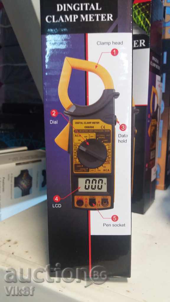 Auction Digital multimeter DM6266 type amperk Auction Digital multimeter DM6266 type amperk