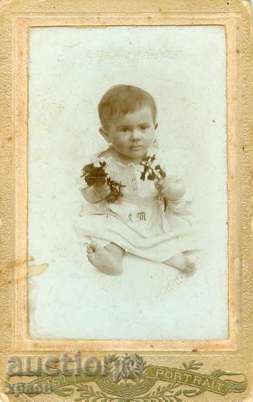 OLD PHOTO - CARDBOARD - YOVKA ATANASOVA - 1902 - M0007