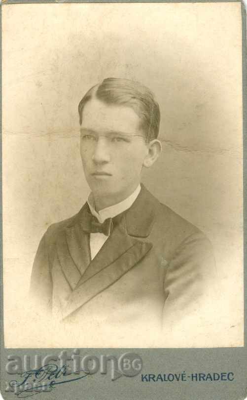 СТАРА ФОТОГРАФИЯ - КАРТОН - 1908 - М0103 СТАРА ФОТОГРАФИЯ - КАРТОН - 1908 - М0103