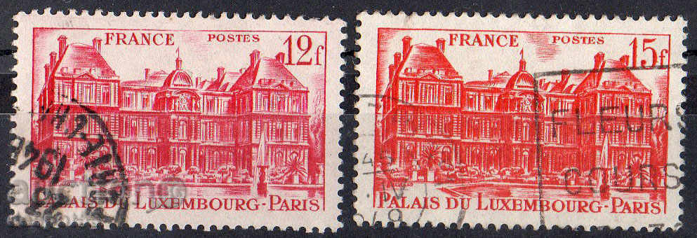 1948. Franța. Palatul Luxemburg din Paris.