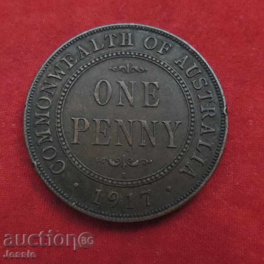 1 Penny 1917 Australia - CLEAR AND CUT DETAILS, FOR COLLECTION with price € 7.08 | 13.85 BGN 1 Penny 1917 Australia - CLEAR AND CUT DETAILS, FOR COLLECTION with price € 7.08 | 13.85 BGN