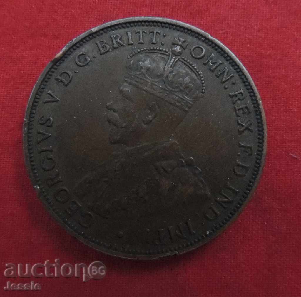 Auction 1 Penny 1917 Australia - CLEAR AND CUT DETAILS, FOR COLLECTION Auction 1 Penny 1917 Australia - CLEAR AND CUT DETAILS, FOR COLLECTION