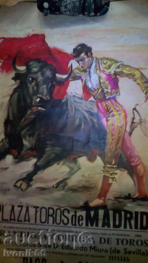 The First Matador BULGARIAN - UNIQUE! Huge size over 1m with price 499.00 BGN | € 255.13