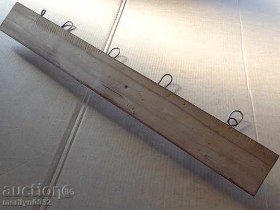 An old bourgeois coat of walnut forged wrought iron with price 69.00 BGN | € 35.28 An old bourgeois coat of walnut forged wrought iron with price 69.00 BGN | € 35.28