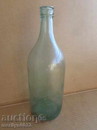 Delivery of An old bottle of mineral water 60s