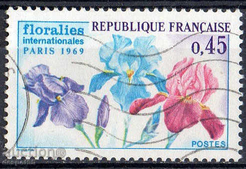 1969. France. International Flower Exhibition in Paris.