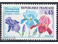 1969. Franța. expoziție de flori International din Paris.