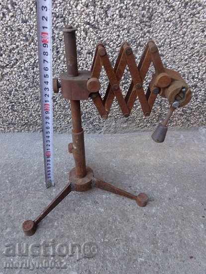 Steel stand from industrial lamp with extension and number with price 75.00 BGN | € 38.35 Steel stand from industrial lamp with extension and number with price 75.00 BGN | € 38.35