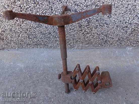 Steel stand from industrial lamp with extension and number - 5 Steel stand from industrial lamp with extension and number - 5