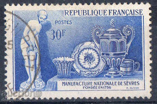 1957. France. 200 years manufactory in Sevres.