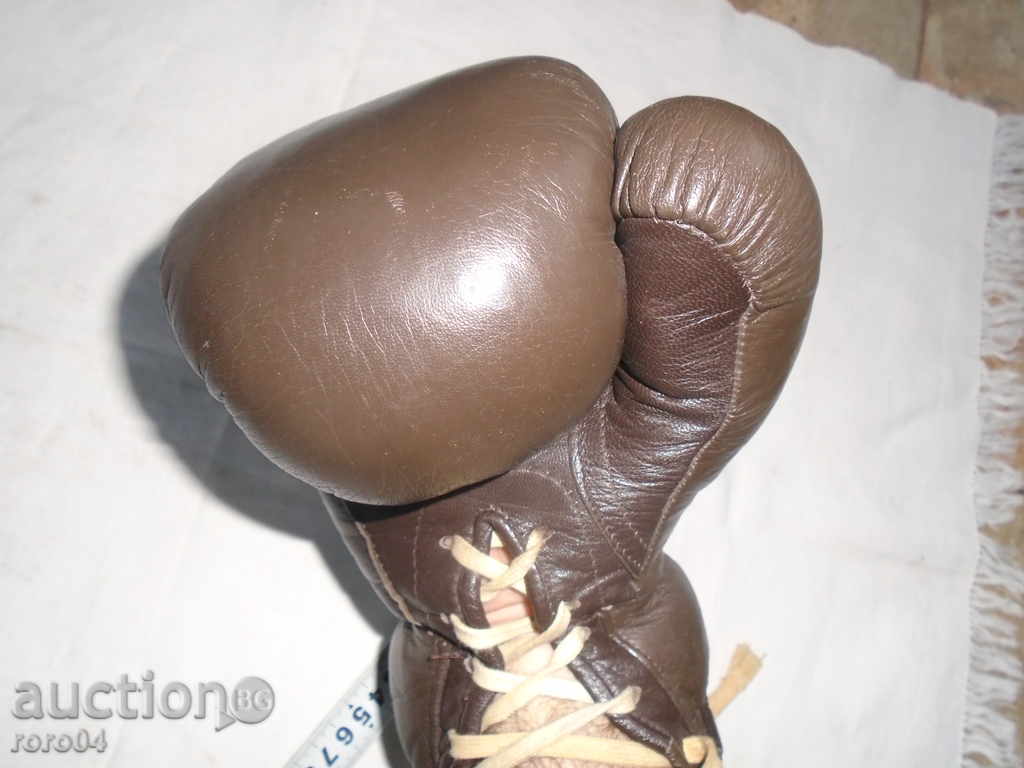 Παλιό γερμανικό γάντια του μποξ - ΑΡΙΣΤΗ - 5