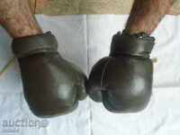 Παλιό γερμανικό γάντια του μποξ - ΑΡΙΣΤΗ