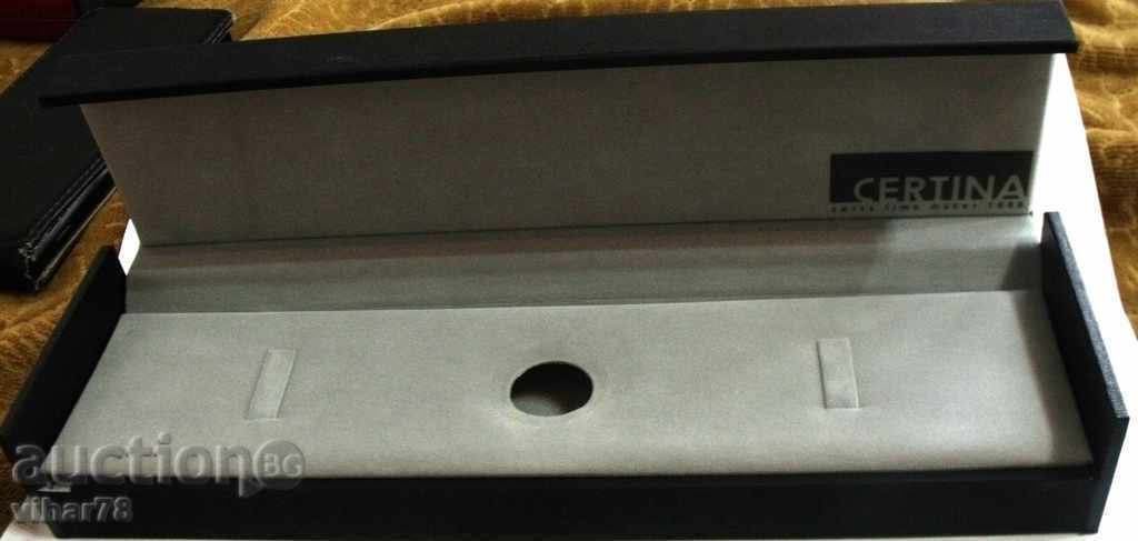 Доставка на кутия за ръчен часовник certina Доставка на кутия за ръчен часовник certina