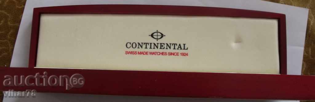 Licitație cutie de lemn ceas de mână CONTINENTAL