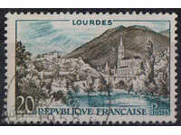 1958. Franța. Lourdes - Departamentul de Pirinei Superioară.