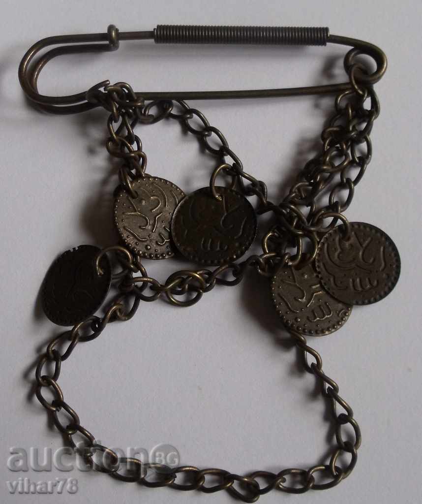 Παλιά καρφίτσα για τα μαλλιά