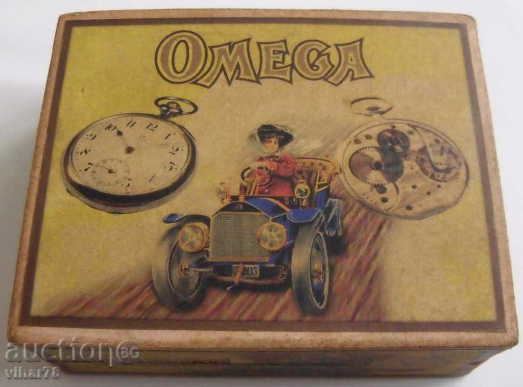 кутия за джобен часовник омега-omega-Реплика