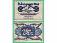 (¯`'•.¸ГЕРМАНИЯ (Dortmund) 25 марки 1922  UNC-¸.•'´¯)