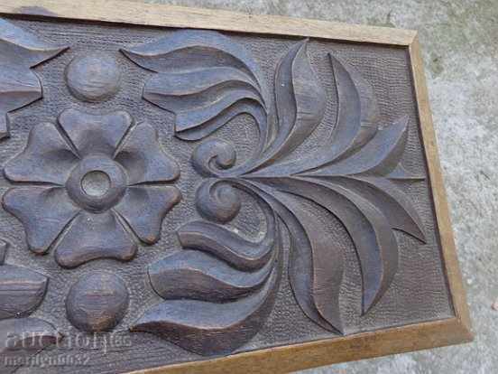 Box of wood carving 60s of XX century wooden UNIQUE gem - 5 Box of wood carving 60s of XX century wooden UNIQUE gem - 5