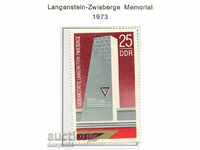 1973. GDR. monumente internaționale de recunoștință.