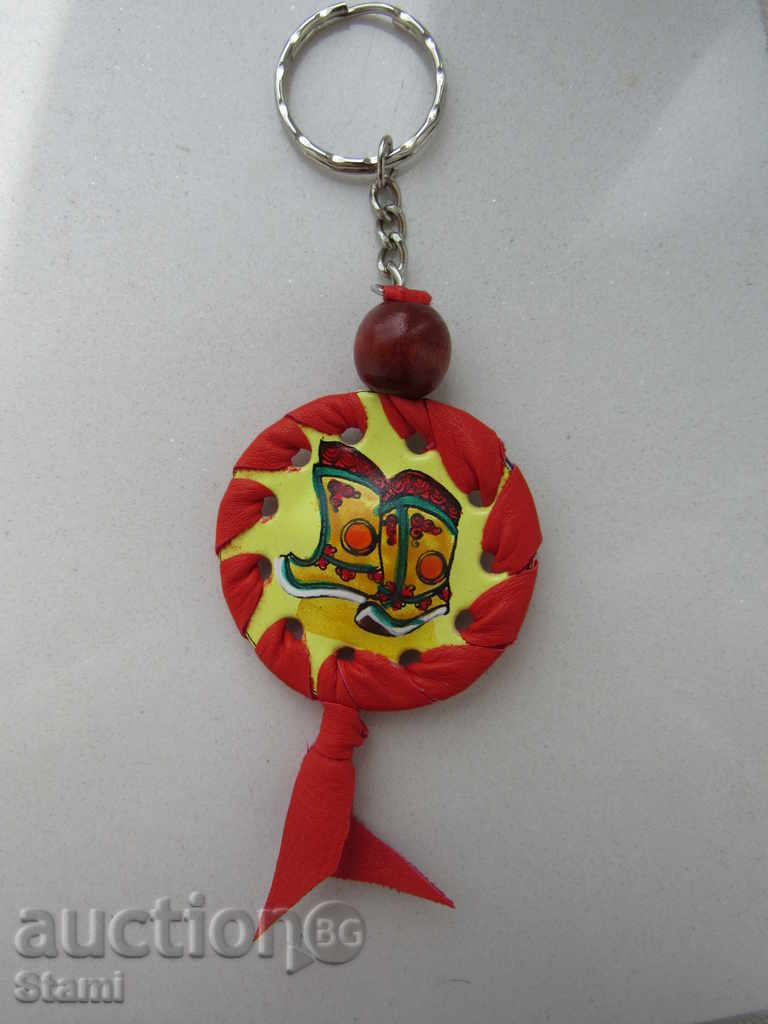 A leather key chain from Mongolia, with a new, lower price with price 8.00 BGN | € 4.09 A leather key chain from Mongolia, with a new, lower price with price 8.00 BGN | € 4.09