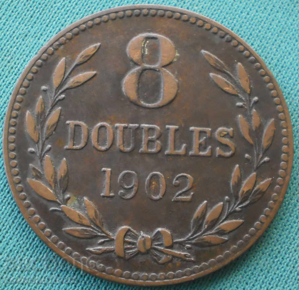 o. Guernsey 8 Double 1902 H
