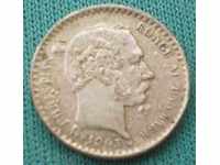 Дания 10 Оре 1903 Сребро Без запазена цена.