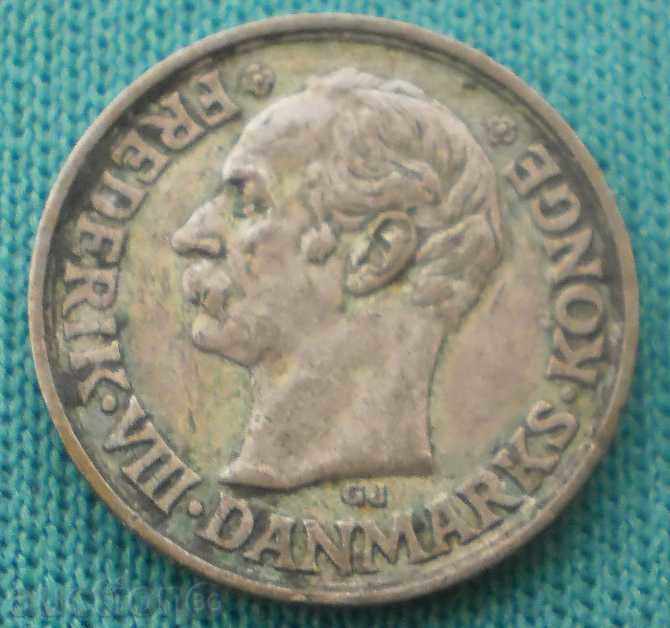 Дания 10 Оре 1907 Сребро Без запазена цена.