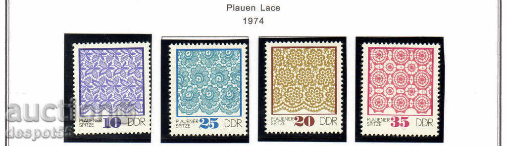 1974. GDR. Lace.