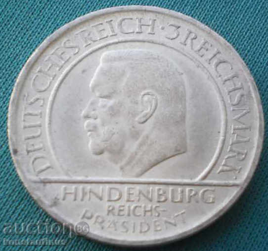 Ваймар - Германия 3 Mapkи 1929 A UNC с цена € 74.14 | 145.01 лв.