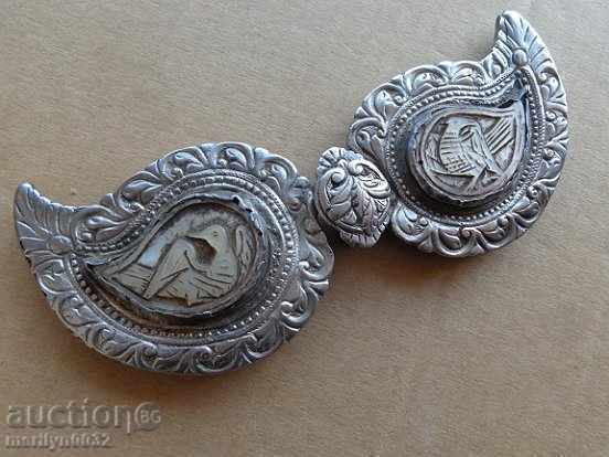 Renaissance silver pafts with mother-of-pearl, pafta, silver - 7 Renaissance silver pafts with mother-of-pearl, pafta, silver - 7