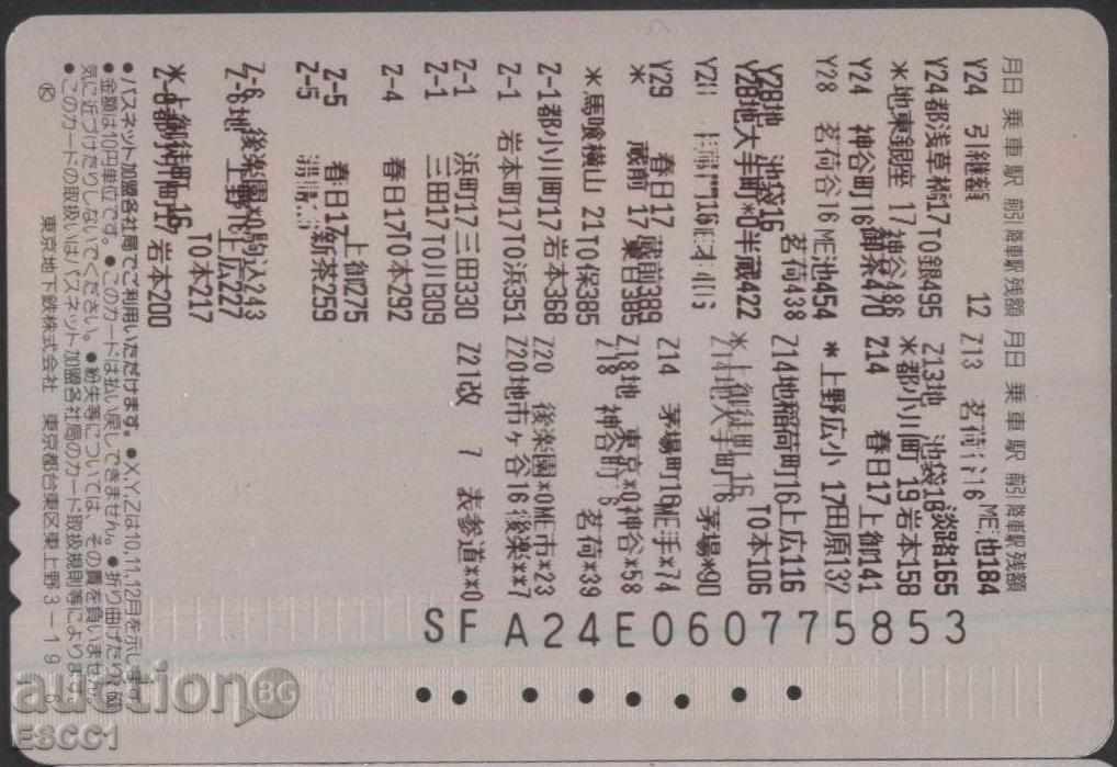 Tokyo Tokyo Bridge from Japan TC15 with price 1.80 BGN | € 0.92 Tokyo Tokyo Bridge from Japan TC15 with price 1.80 BGN | € 0.92